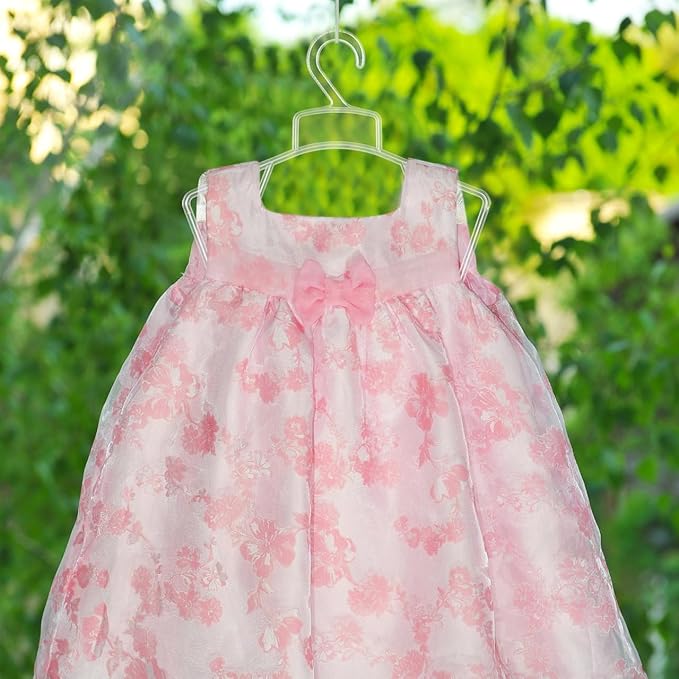 Baby Clothes Hangers Plastic Kids Hangers for Infant Clothes Drying Rack Non-Slip Toddler Organizer Space Saving