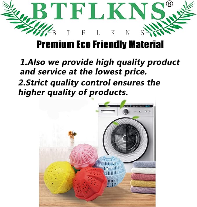 Laundry Balls Set, Eco-Friendly Washing Machine Laundry Ball, All Natural Washer Laundry Detergent Alternative, With A Storage Bag and 100g Ceramic Accessories. (2pcs Balls,Blue)