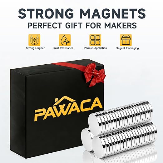 Collar Stay Magnets, Strong Neodymium Magnet for Collar Stays, Nickel-Plated Rust-Resistant Metal Magnets Gift Box(Silver, 100Pcs)
