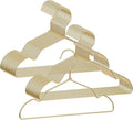VWV Gold Aluminum Hangers, 20 Pack Baby Hangers?12.6 Inch Children Baby Hanger, Sturdy Metal Children Clothes Hangers for Wardrobe, Space-Saving Toddler Hanger