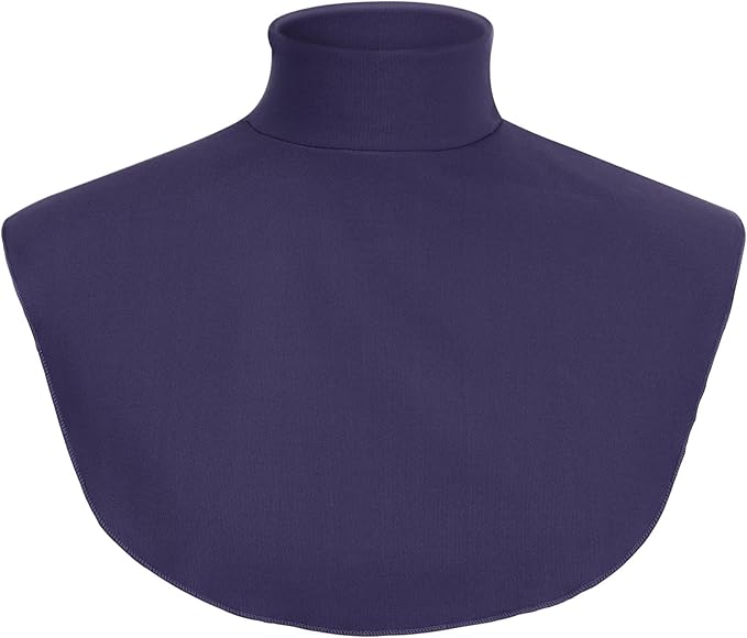 Turtleneck Dickey Extra Large Fake Collar Detachable Dickey Collar Half Mock Turtleneck for Men Women