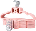45 Pack Pink Velvet Hangers, 16" Non Slip Velvet Clothes Hanger Ultra Slim Felt Hanger with 360 Degree Swivel Hook Space Saving for Coats Jacket Shirts Dress