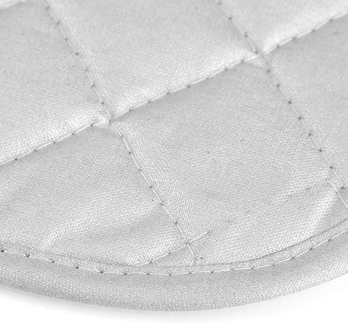 Ironing Pad, 33x19in Portable Foldable Thickened Ironing Pad, Heat Resistant Travel Ironing Mat Blanket for Dryer Countertop and Travelling