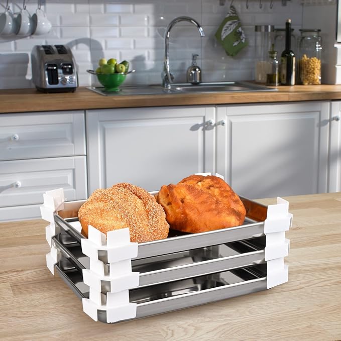 VAIPI 24 Pcs Tray Stackers for Harvest Right Freeze Dryer Accessories Compatible with Harvest Right Trays Freeze Dryer Machine Tray Holder for Home Canteens Fast Food Restaurants (Stacks 8 Trays)