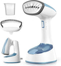 Reemix Steamer for Clothes, Folding Handheld Design Garment Wrinkles Remover, 20g/min Strong Penetrating Steam, 25-Sec Fast Heat-up, for Home, Office and Travel (Blue Gray)