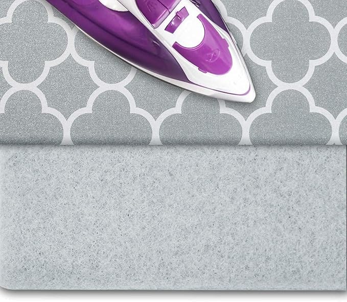 Duwee Delux Ironing Board Padding, Extra Dense Felt Material with 10mm Thickness(54" x 15")