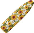 Sunflower Stretchable Standard Ironing Board Cover with Elastic Edge Windproof Reflects Heat Durable Iron Board Cover for 15 x 54 Ironing Boards Decor