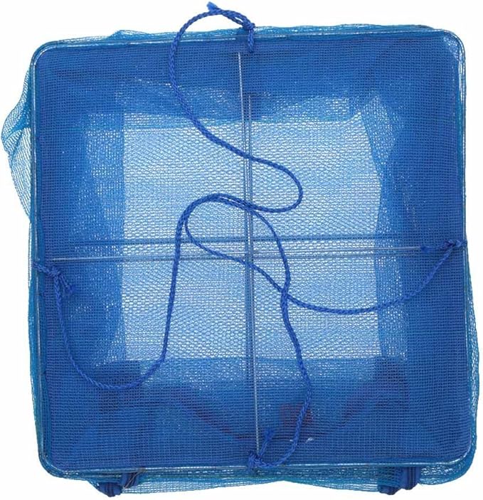 Docooler 4 Layers Meat Drying Net Drying Rack Net Folding Vegetable Fish Dishes Mesh Hanging Drying Net with Zipper Blue 40 40 65cm