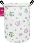 Laundry Hamper Large Canvas Fabric Lightweight Storage Basket/Toy Organizer/Dirty Clothes Collapsible Waterproof for College Dorms, Boys and Girls Bedroom,Bathroom(Colorful fireworks)