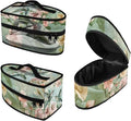 Hummingbird Iron Portable Storage Bag for Travel,Floral Fade Resistant Protective Carrying Bag Compatible with Full-Size Iron with Handle Zippered Bag,Case Only