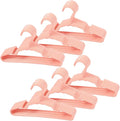 60 pcs Pink Baby Nursery Closet Hangers,Non-Slip Laundry Infant Pant Hanger for Newborn Clothes,Ultra-Thin Child Coat Hanger for Girl Boy Toddler Kids