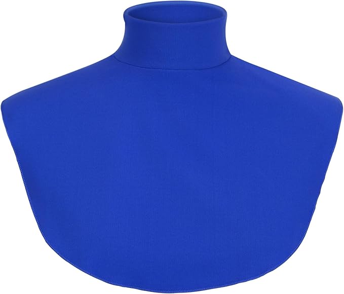 Turtleneck Dickey Extra Large Fake Collar Detachable Dickey Collar Half Mock Turtleneck for Men Women