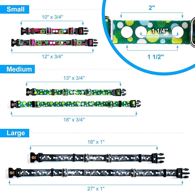 Extreme Dog Fence Replacement Containment and Training Collar Strap for Most Underground Electric Dog Fence Brands - Mint Green (Medium: 13" - 18" x 3/4")