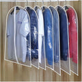 All Clear Garment Bags for Hanging Clothes,40" Dustproof Suit Bag for Closet Storage,Transparent Plastic Garment Clothes Protectors Suit Cover Bags with Zipper for Dress