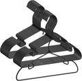 20-Pack Black Aluminum Hanger, 12.6-inch Kids Baby Hangers, Sturdy Metal Kids Hangers for Wardrobe, Space-Saving Toddler Hanger