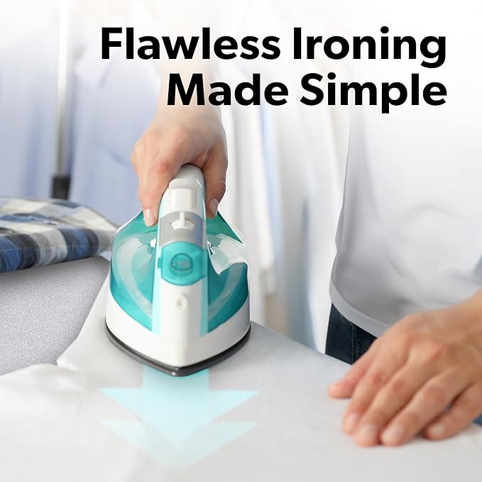 Home Intuition Extra Thick Ironing Board Cover and Pad Iron Scorch Resistant with Hook and Loop Secure Fastener and Elastic Edge,15x54, Standard Size Coated Thick Padding, Grey