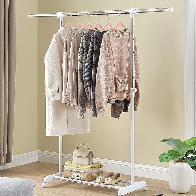 36 Packs Velvet Clothes Hangers, 17.3 Inches Non-Slip Skirt Hangers, Sturdy Dresses Hangers with Shoulder Notches, Space Saving Clothing Hangers for Adults Pink - Gold Hook