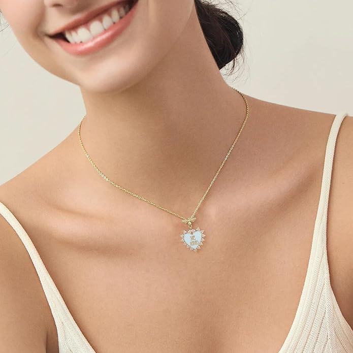 Chunky Gold Necklace for Women Gold Evil Eye Cowboy Pendant Necklace Dainty Paperclip Chain Vintage Luck Amulet Choker Necklaces Celestial Jewelry Gift