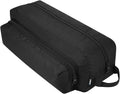 Vacuum Cleaner Accessory Storage Bag Fits for ThisWorx HOTOR Car Vacuum Cleaner & Accessories, Portable Tool Storage Case with Extra Pocket for Power Cord,Brush Nozzles,Cleaning brush (Black)