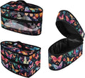 Colorful Butterfly Travel Iron Storage Box Carrier Bag with Handle Iron Accessories Portable Lightweight Iron Organizer Carrier Bag
