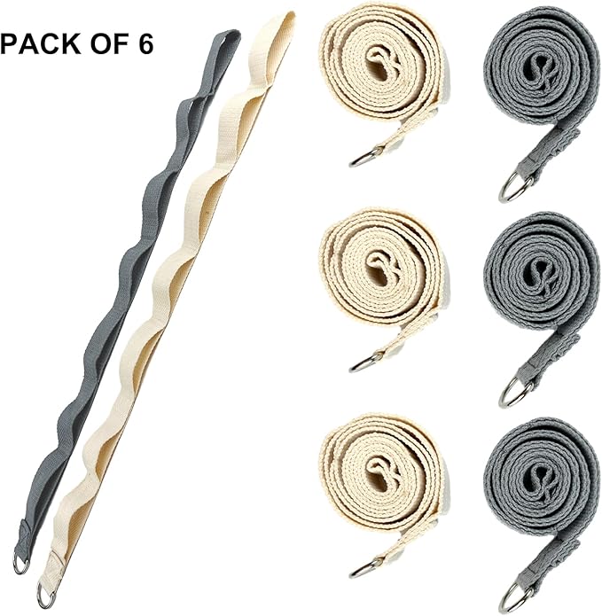 Shirt Hangers Space Saving - Multi Hangers for Dorm - Closet Space Savers for Hanging Clothes - Heavy Duty - Pack of 6