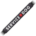 Tuff Pupper Waterproof Leash Sleeve | Fits Any Standard Size 1 Inch Wide Leash | Dual Sided Message | Durable Neoprene & Silicone | Odor & Stink Proof | Easy Secure On & Off (1 Pack, Service Dog)