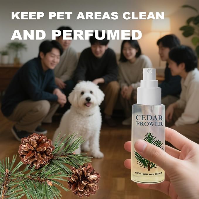 4oz.Spray CedarPower, CedarPower Spray with Lavender Essence for Closets- Wood Accessories (2Pcs)
