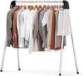 APEXCHASER Clothes Drying Rack Foldable, Stainless Steel Laundry Drying Rack Collapsible, Clothes Hanger for Sweater Baby Clothes Towel for Indoor & Outdoor, Portable Clothes Airer for Travel