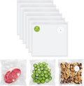 FEPPO Vacuum Sealer Bags for Food, 30 PCS 8.3"×8.7" Reusable Vacuum Seal Bags with Air Valve for Food Storage, Ideal for Freshness Preservation