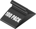 Wire Metal Hangers Bulk 100 Pack, Clothes Hangers Heavy Duty for Coats, Suits, Shirts, Pants, Skirts, Space Saving, Non Slip, Ultra Thin, 16 Inch, Black