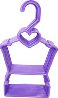 My Brittany's Lavendar Heart Doll Clothes Hangers- 18 Inch Doll Clothes Hangers