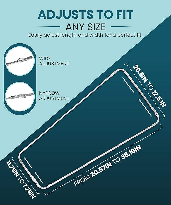 Pants Stretcher with Durable Wire Hanger – Wrinkle-Free, Perfectly Creased Drying for Jeans, Dress Pants, Slim Fit, Chinos, Slacks & Cargo. Adjustable Stretchers for Optimal Fit.