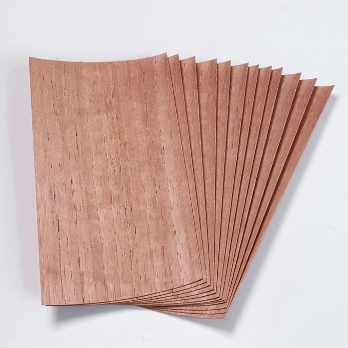 Woho 36 Count Spanish Cedar Sheets for Travel Humidor/Tupperdor/Cigar Tray/Case, Spanish Cedar Wood Veneer Chips for Cigar Dividing/Lighting, Cigar Accessories for Cigar Aging/Storage/Fresh(Pack of 1)