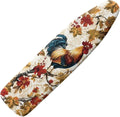 Rooster Ironing Board Cover Iron Pad Covers Padding with Elastic Edge Scorch Resistant Protective Vintage Decorations Replacement Covers