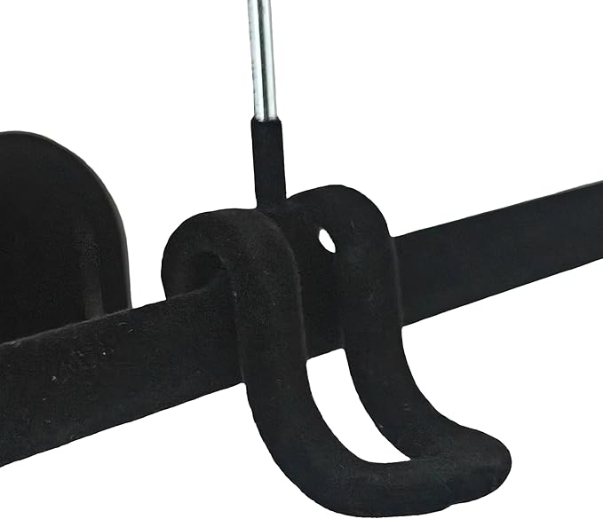 50 Velvet Pants Hangers with 20 Velvet Hooks – Non-Slip Flocked Slim Space Saving Clothes Hangers with 360° Swivel Silver Hook, Heavy Duty for Jeans, Pants, Tank Tops & Closet Organization