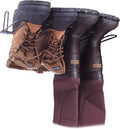 Rack'Em Boot Wader Rack - Storage for Waders - Boots - Shoe Dryer - Wall Mounted Hanger Organizer - Heavy Duty - Holds 2 Pairs