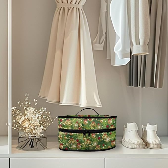 Christmas Lights Iron Portable Storage Bag Compatible with Most Iron Easy to Clean Wear-resistant Iron Storage Case Fits for Home