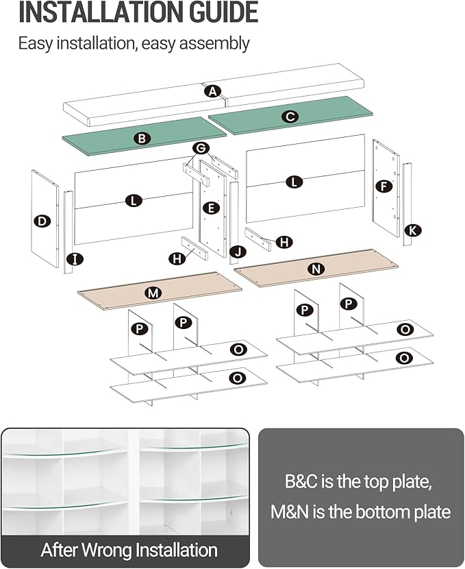 Shoe Storage Bench with Cushion, Entryway Storage Bench with 18 Cubbies, 9.5" Widened Organizer Cabinet, Long Cubby Rack for Living Room, Bedroom, Entryway, Black SB25704GY
