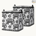 2pcs closet organizers and storage under bed,clothing blanket sweater sheet bedding comforter duvet quilt pillow toy storage bags with lids,dorm room essentials for containers 95L