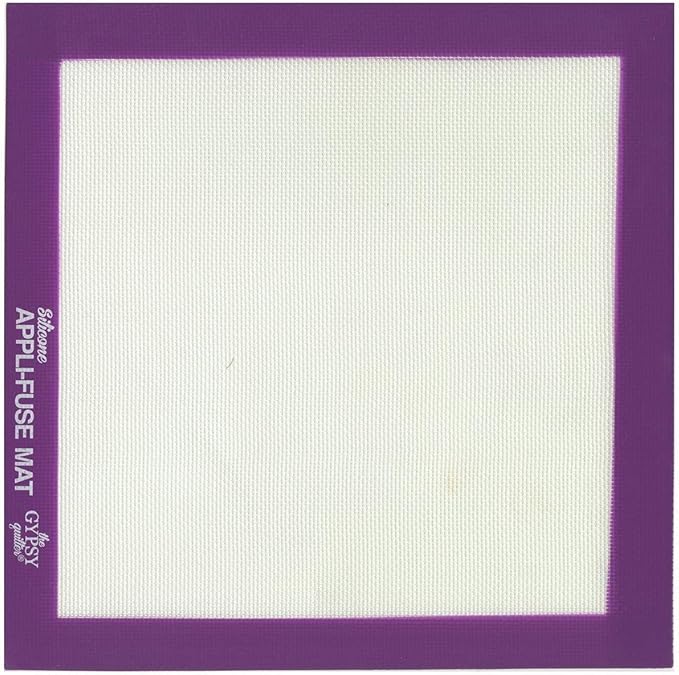 Gypsy Quilter Silicone Appli-Fuse Mat 12in Irons & Accessories, none, Large