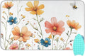 Ironing Mat &Pad Magnetic Heat Resistant Pads Portable Travel Ironing Blanket Ironing Board Covers 27.6x47.2Inches Red Wildflower Bees18
