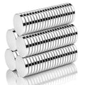 Collar Stay Magnets, Strong Neodymium Magnet for Collar Stays, Nickel-Plated Rust-Resistant Metal Magnets Gift Box(Silver, 100Pcs)