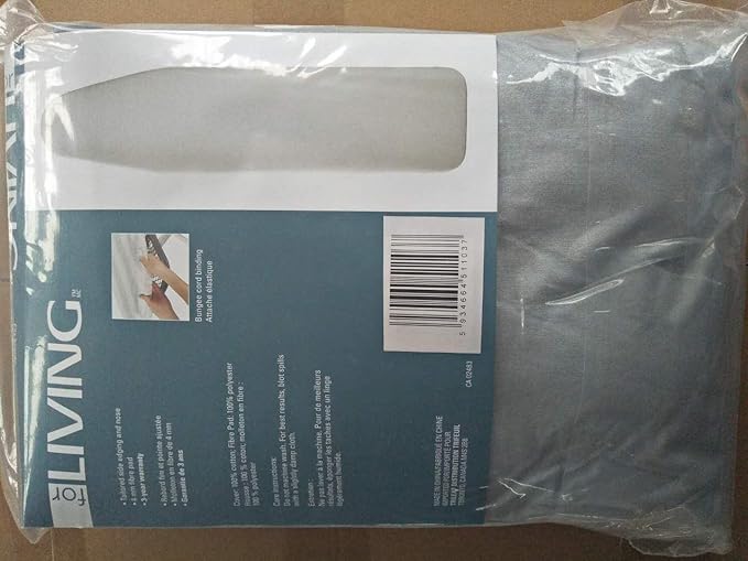 Moderate Use Ironing Board Cover With Pad Silver Silicone Coating
