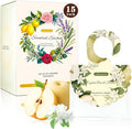 15 Packs Scented Sachets Bag for Drawers and Closets, Air Freshener for Home Fragrance Sachet, Long-Lasting Hanging Closet Deodorizer Smell Goods for House (English Pear & Freesia)