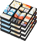 DIMJ Drawer Organizer Clothes Storage - 28 Pack Baby Dresser Organizer for Nursery, Small Fabric Closet Drawer Organizer Bins for Underwears Socks, Foldable Storage Dividers Organization for Bedroom
