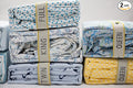 Sheet Keeper Queen Size Sheet Organizer Bands (2-Pack) – Made in USA Closet Straps with Labels for Bed Linen & Storage
