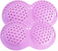 Silicone Bra Washing Bags for Laundry,Delicates Mesh Laundry Bags, Suitable for all Cup Sizes bra,Sports Bras, Swimsuits, Socks & Silk protector,Anti Deformation Lingerie Bag for Machine (purple-2pc)