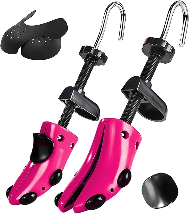Shoe Stretcher Shoe Trees,Adjustable Length & Width for Men and Women,4-Way Adjustable Shoe Expander Widener