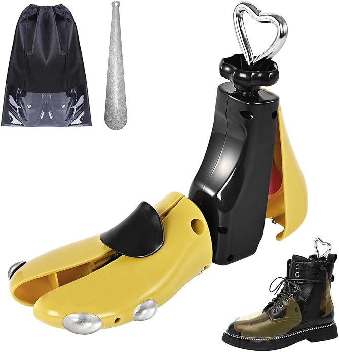 Shoe Stretcher Women Men, Boot Stretcher Wide Feet, 4-Way Shoe Widener & Expander for Stretch Length & Width