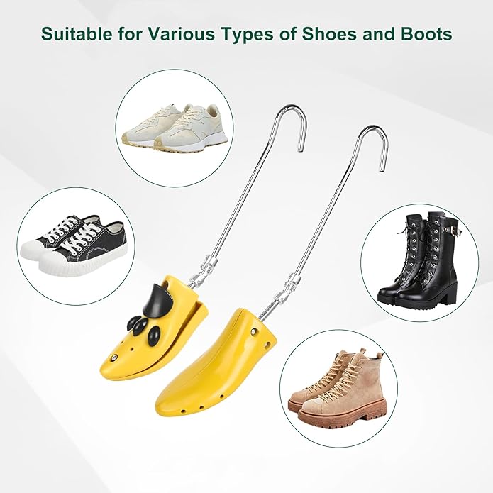 Boot Stretchers for Cowboy Boots Shoe Stretcher Adjustable Boot Stretcher Men Women (for Men’s Size 7.5-13, Women’s Size 9-14)